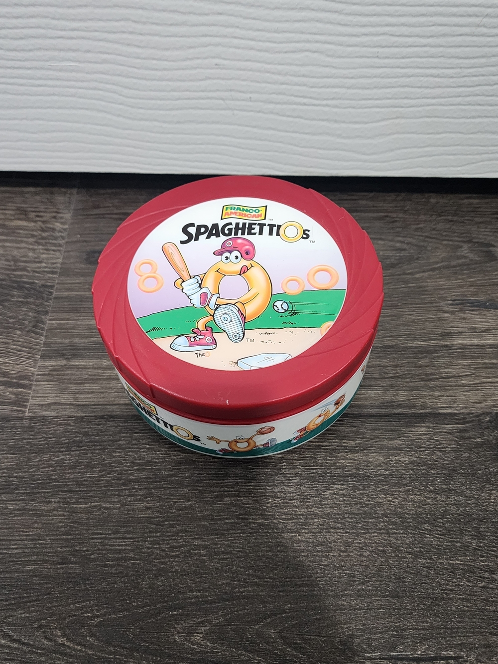 Vintage 1999 Spaghettios Insulated Travel Bowl Franco American/Campbells Sports